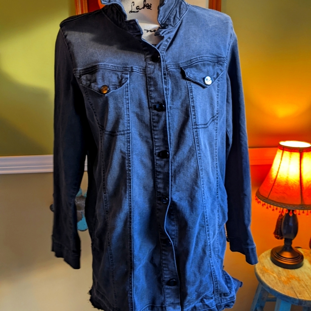 LOGO Lori Goldstein Jean jacket